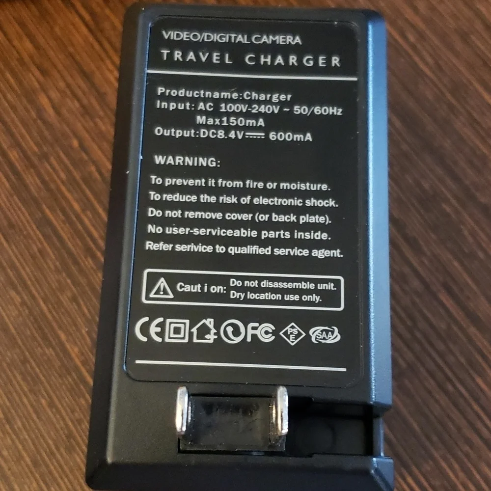 Replacement Battery Charger For Olympus FE370
